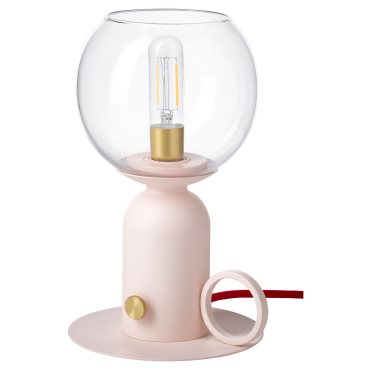ÅSKMULLER, table lamp dimmable, 24 cm, 505.762.31
