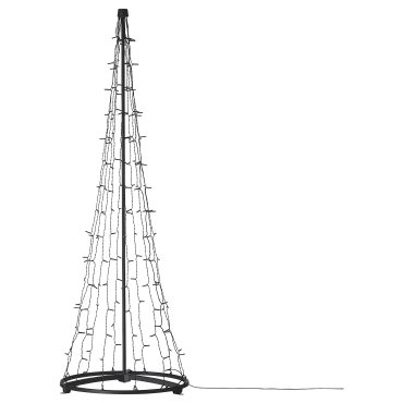 STRÅLA, lighting with built-in LED light source/outdoor/tree-shaped, 506.352.35