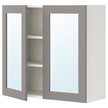 ENHET, mirror cabinet with 2 doors, 593.237.05