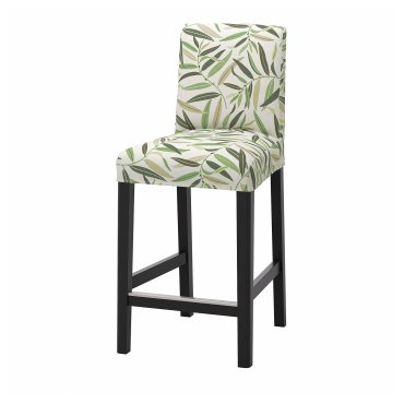 BERGMUND, bar stool with backrest, 62 cm, 594.196.56