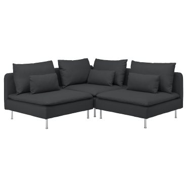 SÖDERHAMN, corner sofa, 3-seat, 594.495.83