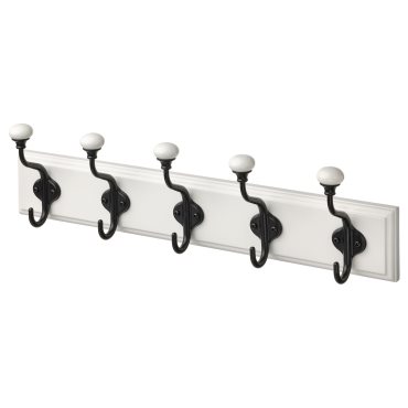 LANDKRABBA, rack with 5 hooks, 50 cm, 605.318.93