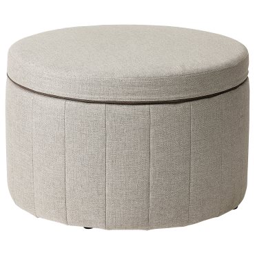 SIDSJÖ, pouffe with storage, 605.623.42
