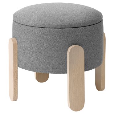 FORLUNDA, pouffe with storage, 605.702.43