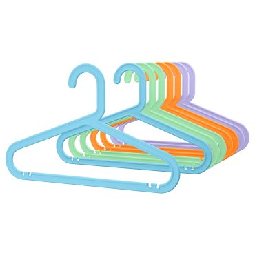 BAGIS, childrens coat-hanger, 8 pack, 605.910.14