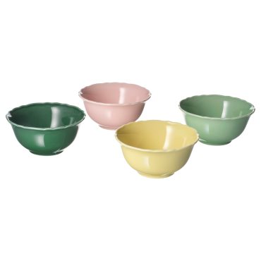 UPPLAGA, bowl 4 pack, 13 cm, 606.119.17