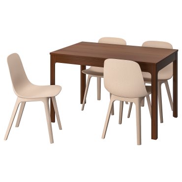 EKEDALEN/ODGER, τραπέζι και 4 καρέκλες, 692.214.38