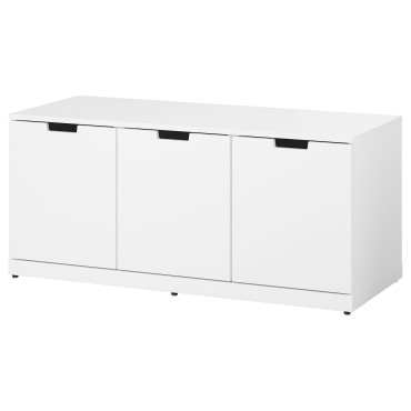 NORDLI, chest of 3 drawers, 120x54 cm, 692.765.67