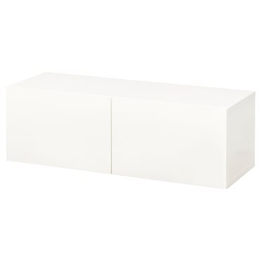 BESTÅ, wall-mounted cabinet combination, 120x42x38 cm, 694.318.65