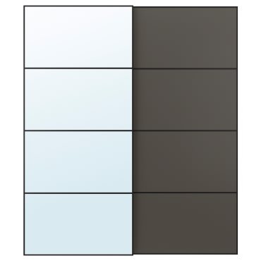 AULI/MEHAMN, pair of sliding doors, 200x236 cm, 694.369.00