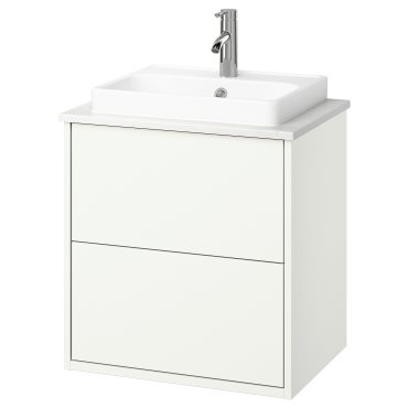 HAVBACK/ORRSJON, wash-stand with drawers/wash-basin/tap, 62x49x71 cm, 695.210.45