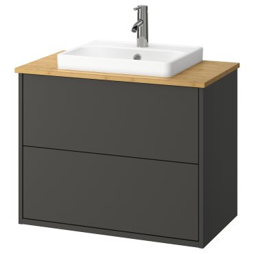 HAVBACK/ORRSJON, wash-stand with drawers/wash-basin/tap, 82x49x71 cm, 695.213.85