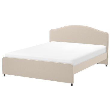 HAUGA, upholstered bed, 140x200 cm, 704.463.28