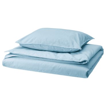 ÄNGSLILJA, duvet cover and pillowcase, 150x200/50x60 cm, 705.852.20