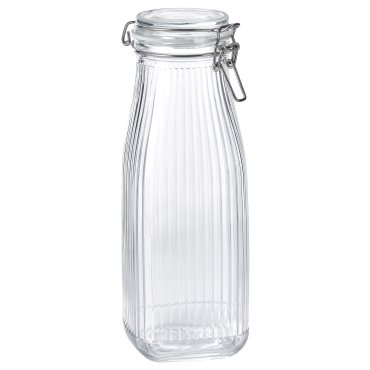 KÖSSEBÄR, βάζο σε σχήμα μπουκαλιού με καπάκι, 1 l, 705.985.38