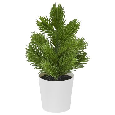 VINTERFINT, artificial potted plant in/outdoor/Christmas tree, 6 cm, 706.363.90