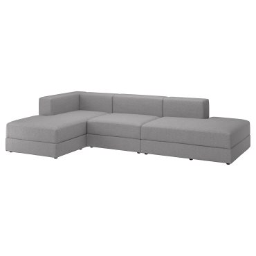 JÄTTEBO, 3,5-seat modular sofa with chaise longues, 794.851.03
