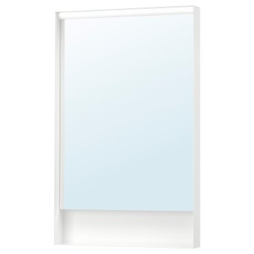 FAXALVEN, mirror with built-in lighting, 60x95 cm, 795.167.03