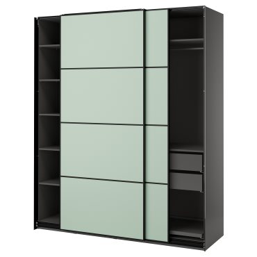 PAX/MEHAMN, wardrobe combination, 200x66x236 cm, 795.517.58