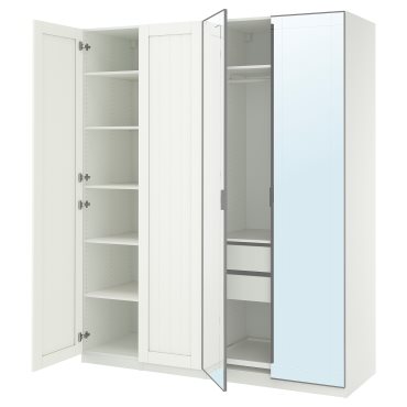 PAX/KAMMAR/GULL, συνδυασμός ντουλάπας, 200x60x236 cm, 795.725.86