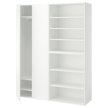 LASTARE, wardrobe combination, 160x42x200 cm, 796.035.59
