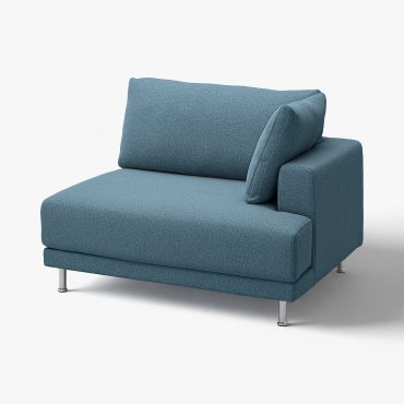 UPPÅKRA, 1.5-seat module with armrest right, 796.129.69