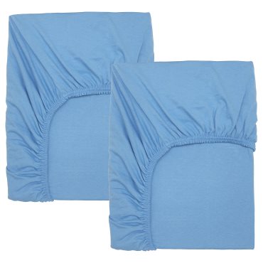 LEN, fitted sheet for cot, 2 pack, 804.271.07