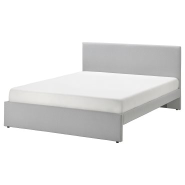 GLADSTAD, κρεβάτι με επένδυση, 160x200 cm, 804.904.53