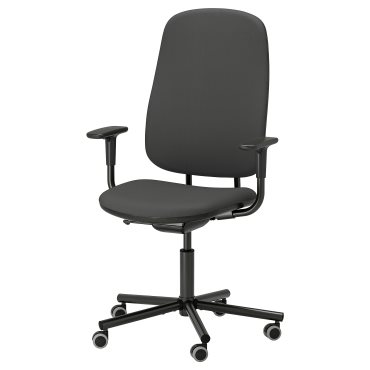 SMORKULL, office chair with armrests, 805.034.36