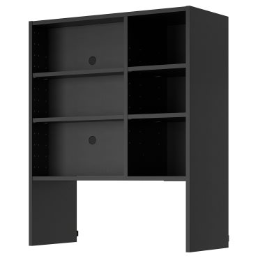 METOD, ντουλάπι τοίχου για εντοιχιζόμενο απορροφητήρα, 80x37x100 cm, 805.922.20