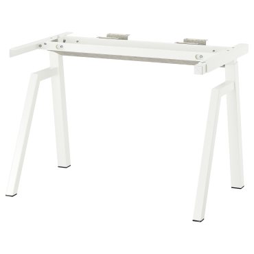 TROTTEN, underframe sit/stand for table top/electric, 120x70 cm, 805.984.15
