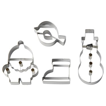 VINTERFINT, pastry cutter, set of 4, 806.337.44