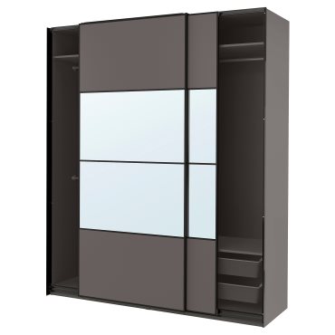 PAX/MEHAMN/AULI, ντουλάπα, 200x66x236 cm, 894.329.77