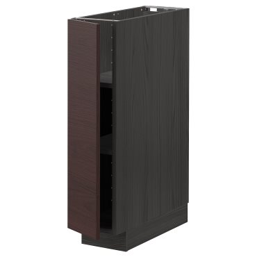 METOD, base cabinet with shelves, 20x60 cm, 894.583.64