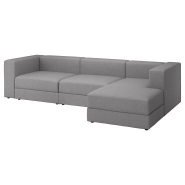 JÄTTEBO, 4-seat modular sofa with chaise longue/right, 894.852.11