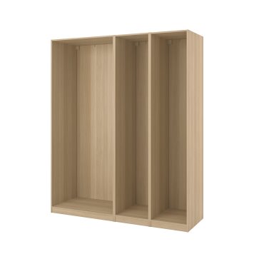 PAX, 3 wardrobe frames, 200x58x236 cm, 894.947.72