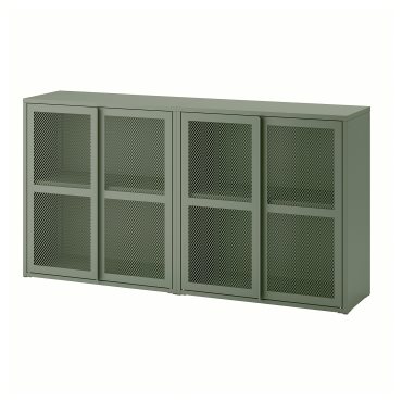 IVAR, cabinet with doors, 160x30x83 cm, 895.081.18