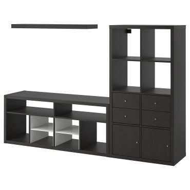 KALLAX/LACK, TV storage combination, 224x39x147 cm, 895.521.73