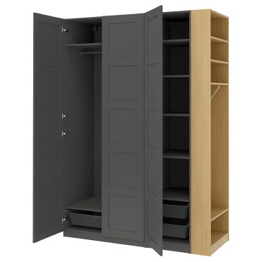 PAX/BERGSBO, wardrobe combination, 170x60x236 cm, 896.069.58