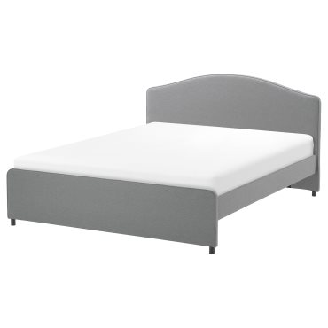 HAUGA, upholstered bed, 140x200 cm, 904.463.51