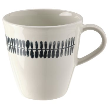 FRIKOSTIG, mug/patterned, 34 cl, 904.694.08