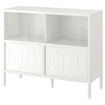 KALKNÄS, cabinet with sliding doors, 121x43x98 cm, 904.962.61