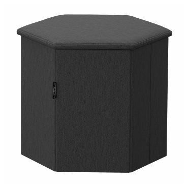 KJUGE, pouffe with storage, 905.319.00