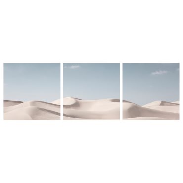 PJÄTTERYD, πίνακας/καμπύλες, 3 τεμ. 56x56 cm, 905.709.20