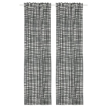 GRONKATTFOT, κουρτίνα, 2 τεμ. 145x300 cm, 905.830.98