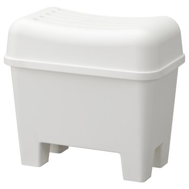 BURSJON, stool with storage, 905.922.48