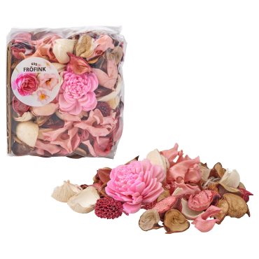 FRÖFINK, scented potpourri/Pink flowers, 60 g, 906.041.47