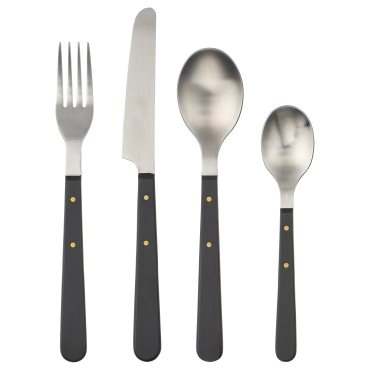 DOFTSKÖLD, 24-piece cutlery set, 906.095.88