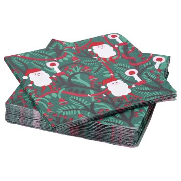 VINTERFINT, paper napkin 33x33 cm/30 pack, 160g, 906.338.28