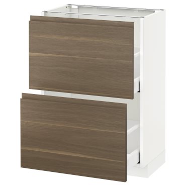 METOD/MAXIMERA, base cabinet with 2 drawers, 991.317.66